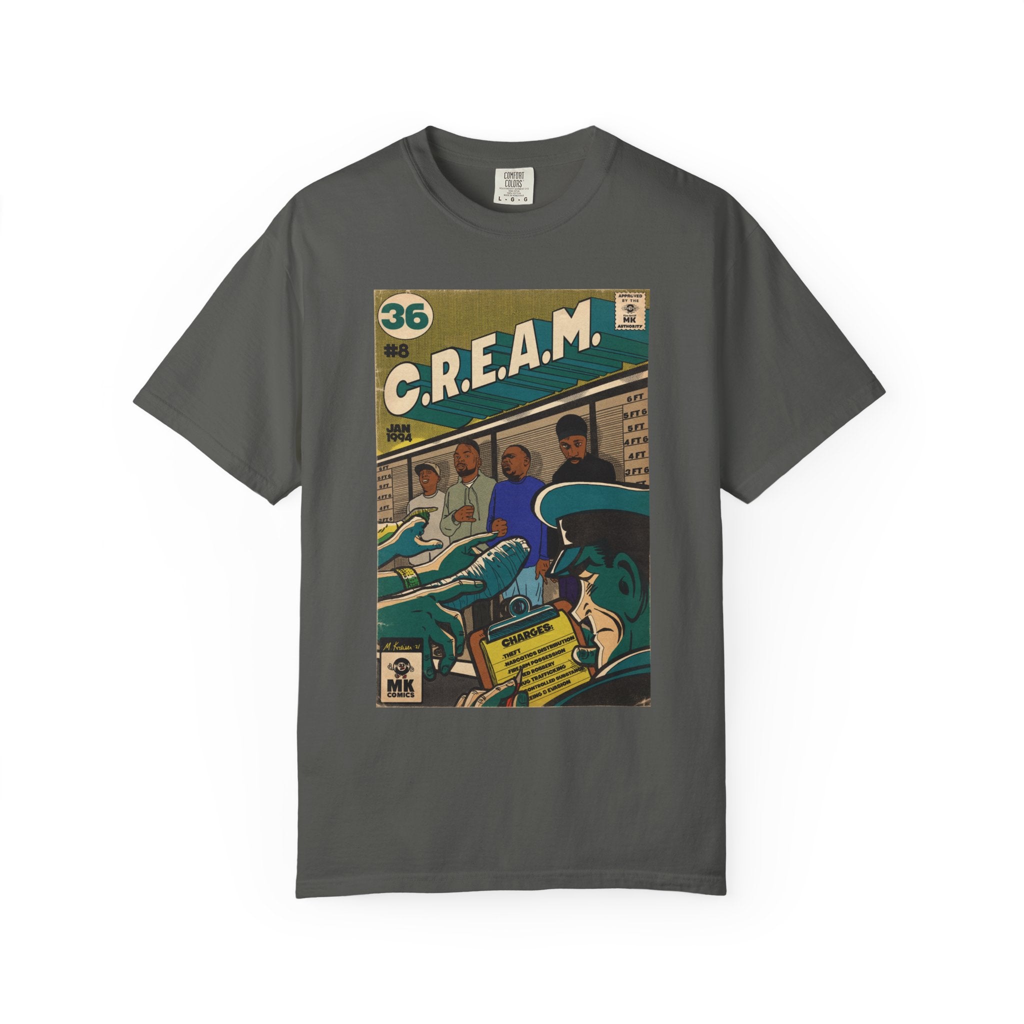 C.R.E.A.M - Unisex Comfort Colors T-shirt