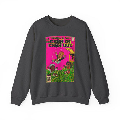 Pharrell, 21 Savage & Tyler - Cash In Cash Out - Unisex Heavy Blend™ Crewneck Sweatshirt