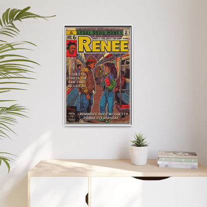 Lost Boyz - Renee - Matte Canvas, Framed (Multi-color)