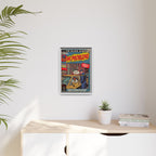 99 Problems - Matte Canvas, Framed (Multi-color)