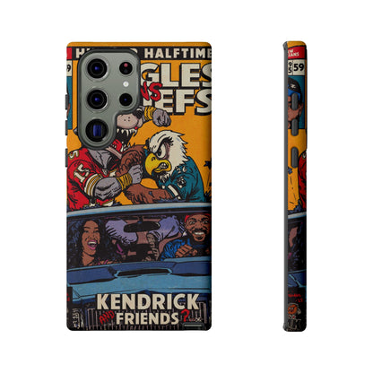 Kendrick & SZA - 2025 Halftime - Eagles vs Chiefs - Tough Phone Cases