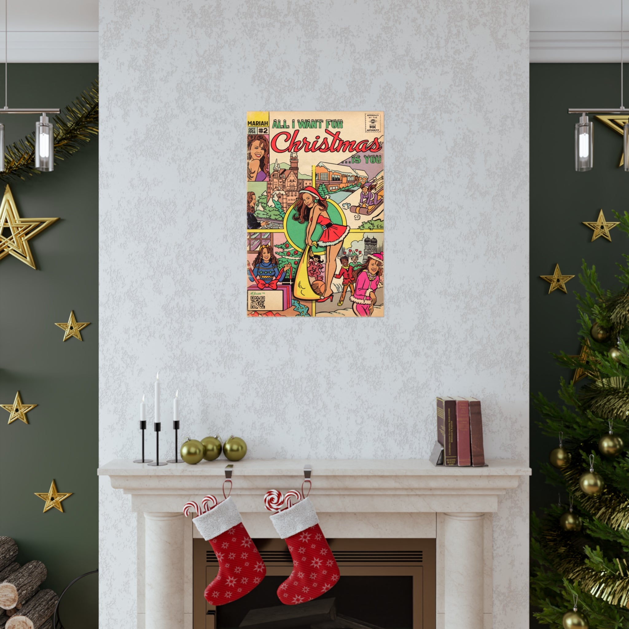 All I Want For Christmas.. - Vertical Matte Poster
