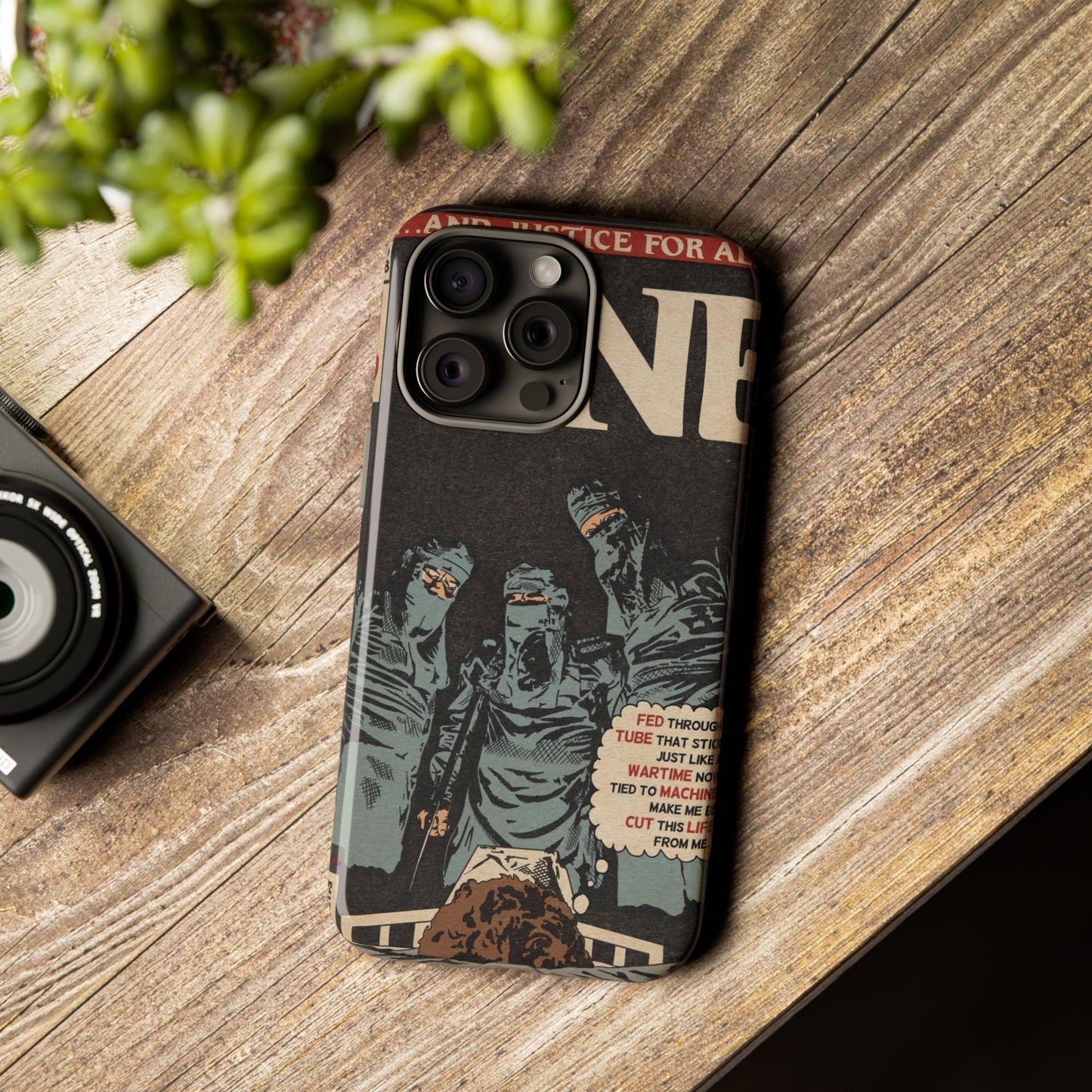 Metallica- One - Johnny Got His Gun Comic Book Art - Tough Phone Cases