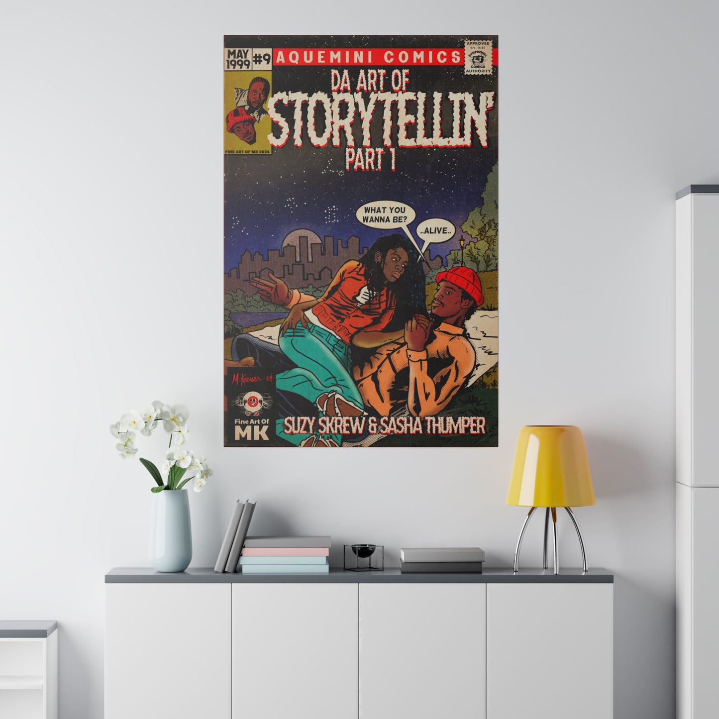 OutKast Da Art of Storytellin’ Part 1 - Matte Canvas, Stretched, 0.75"