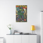 DOOM - Hip Hop Comics - Matte Canvas, Stretched