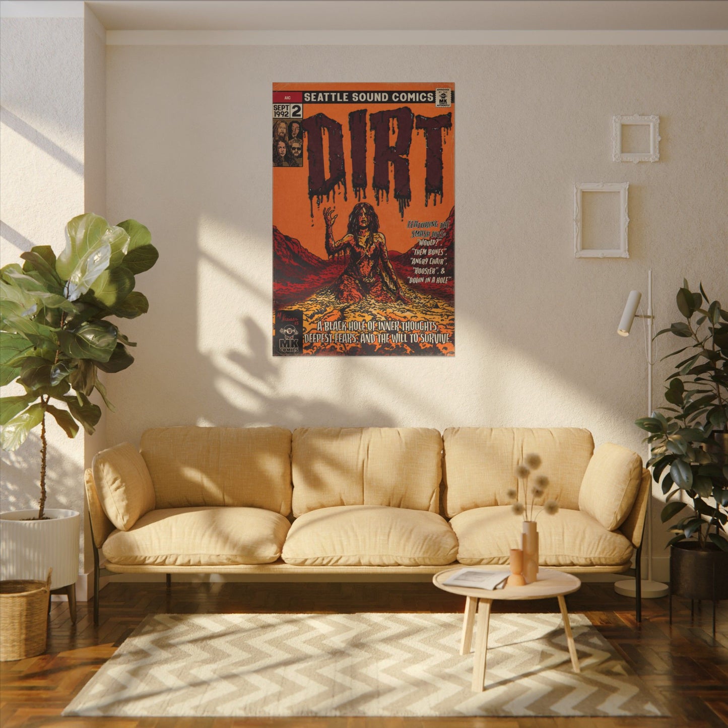 Dirt - Matte Canvas, Stretched, 0.75" (Multi-Size)