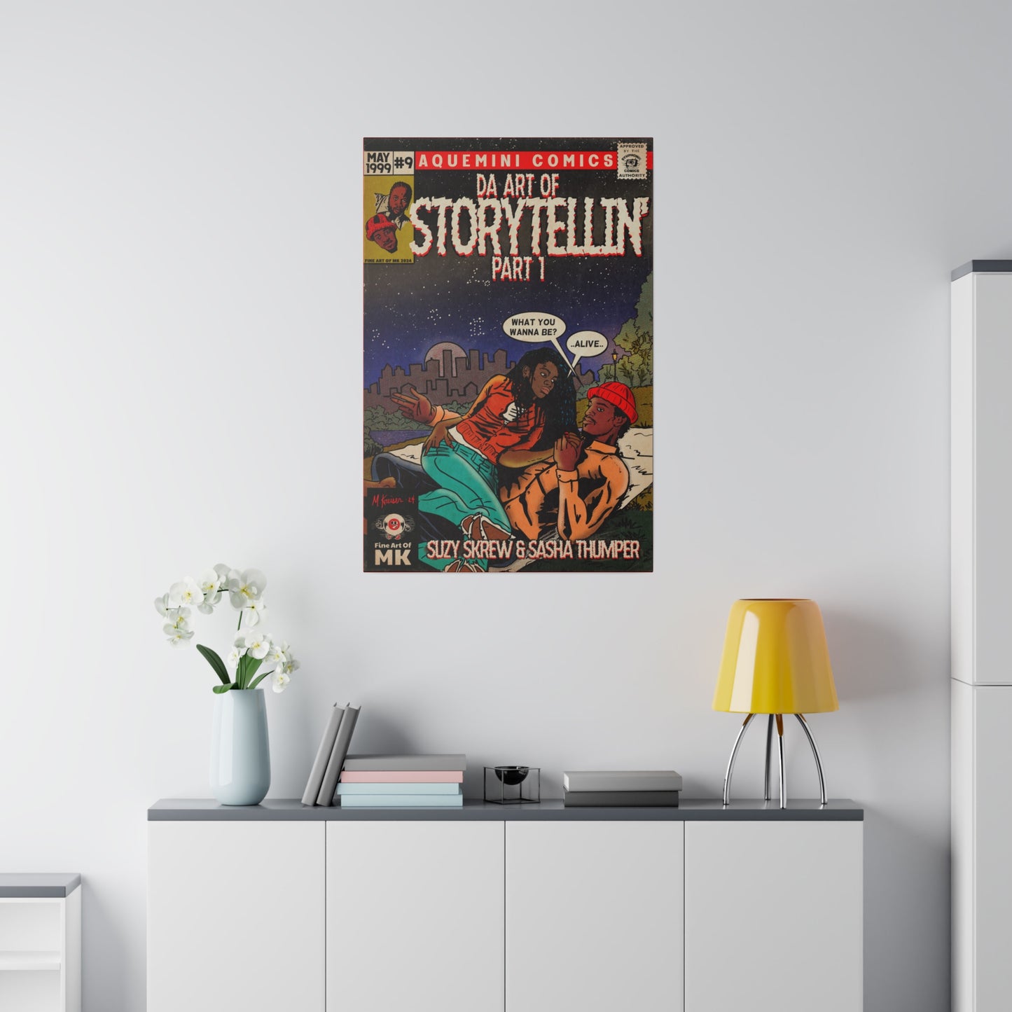 OutKast Da Art of Storytellin’ Part 1 - Matte Canvas, Stretched, 0.75"