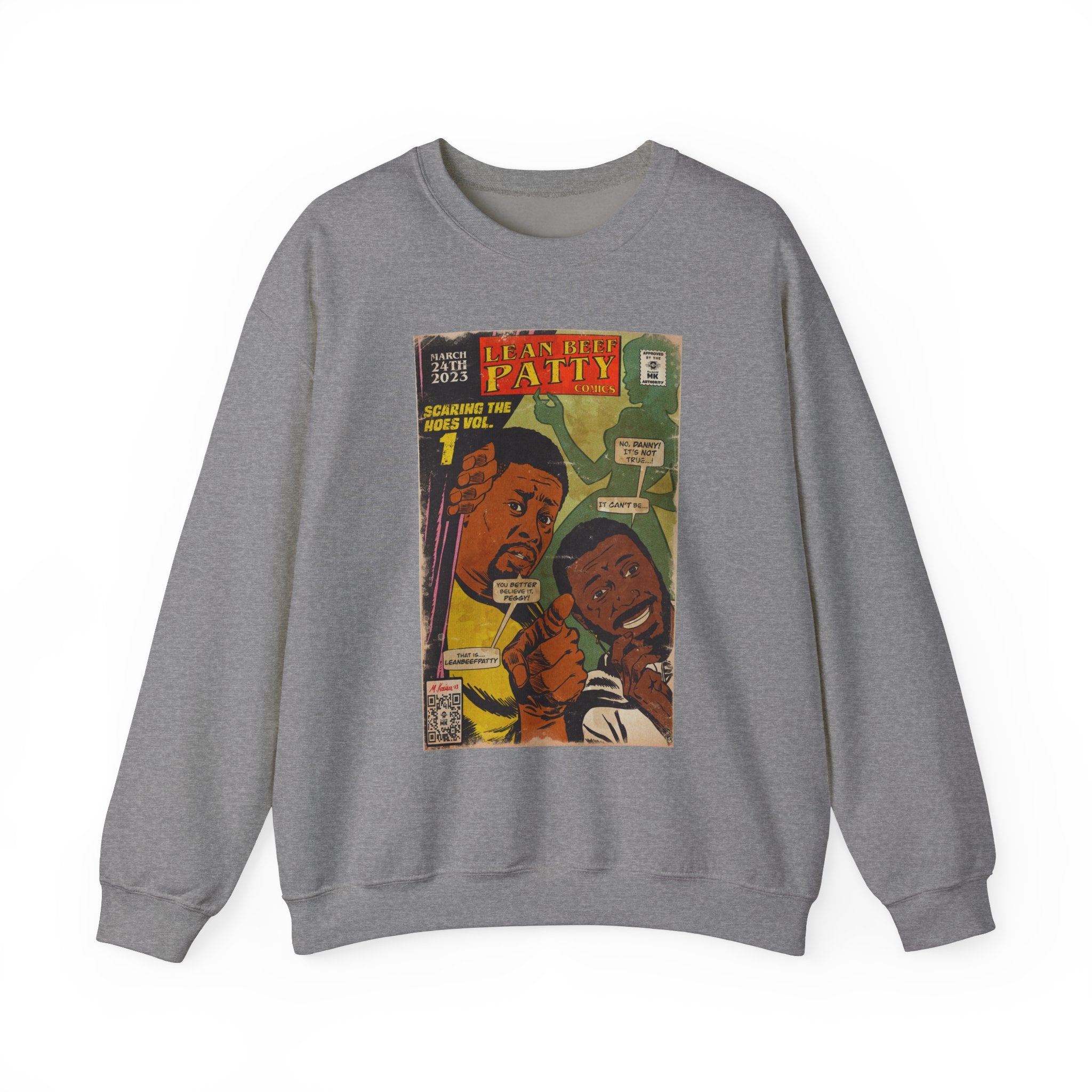 Lean Beef Patty - Unisex Heavy Blend™ Crewneck Sweatshirt