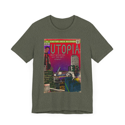 Travis Scott - Utopia - Unisex Jersey Short Sleeve Tee