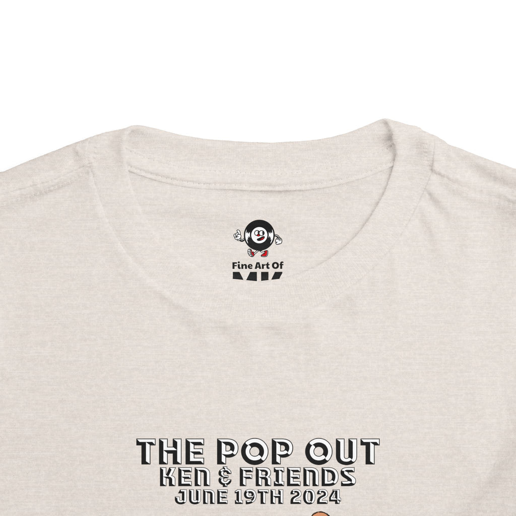 The Pop Out - Toddler Short Sleeve Tee
