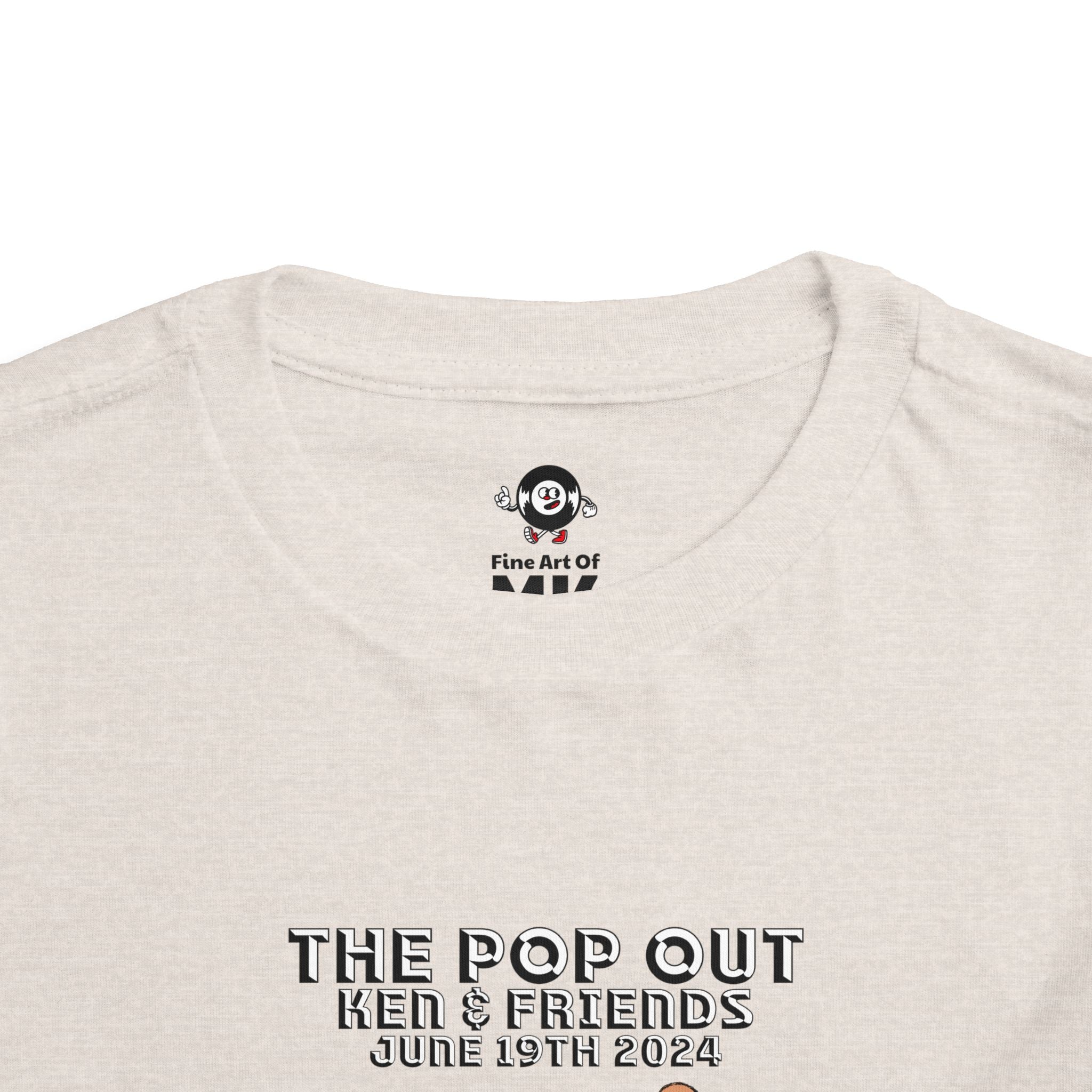 The Pop Out - Toddler Short Sleeve Tee