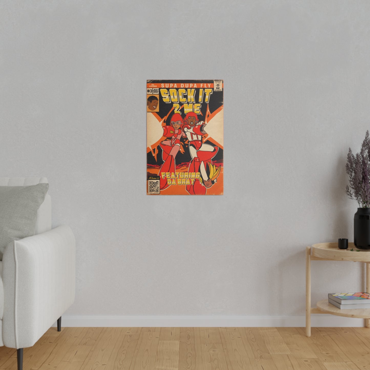 Missy Elliot, Da Brat, & Lil Kim - Sock It To Me - Matte Canvas, Stretched