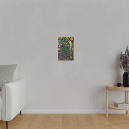 MF DOOM - Hip Hop Comics - Matte Canvas, Stretched