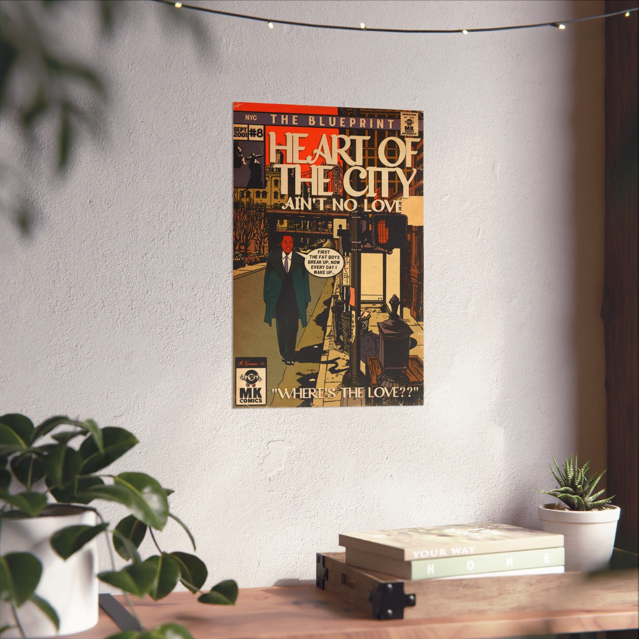 Heart Of The City - Vertical Matte Poster