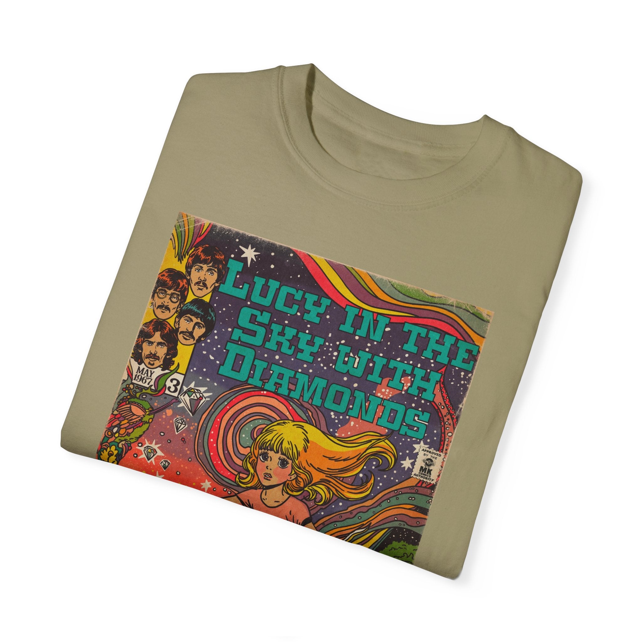 Lucy in the Sky with Diamonds - Unisex Comfort Colors T-shirt