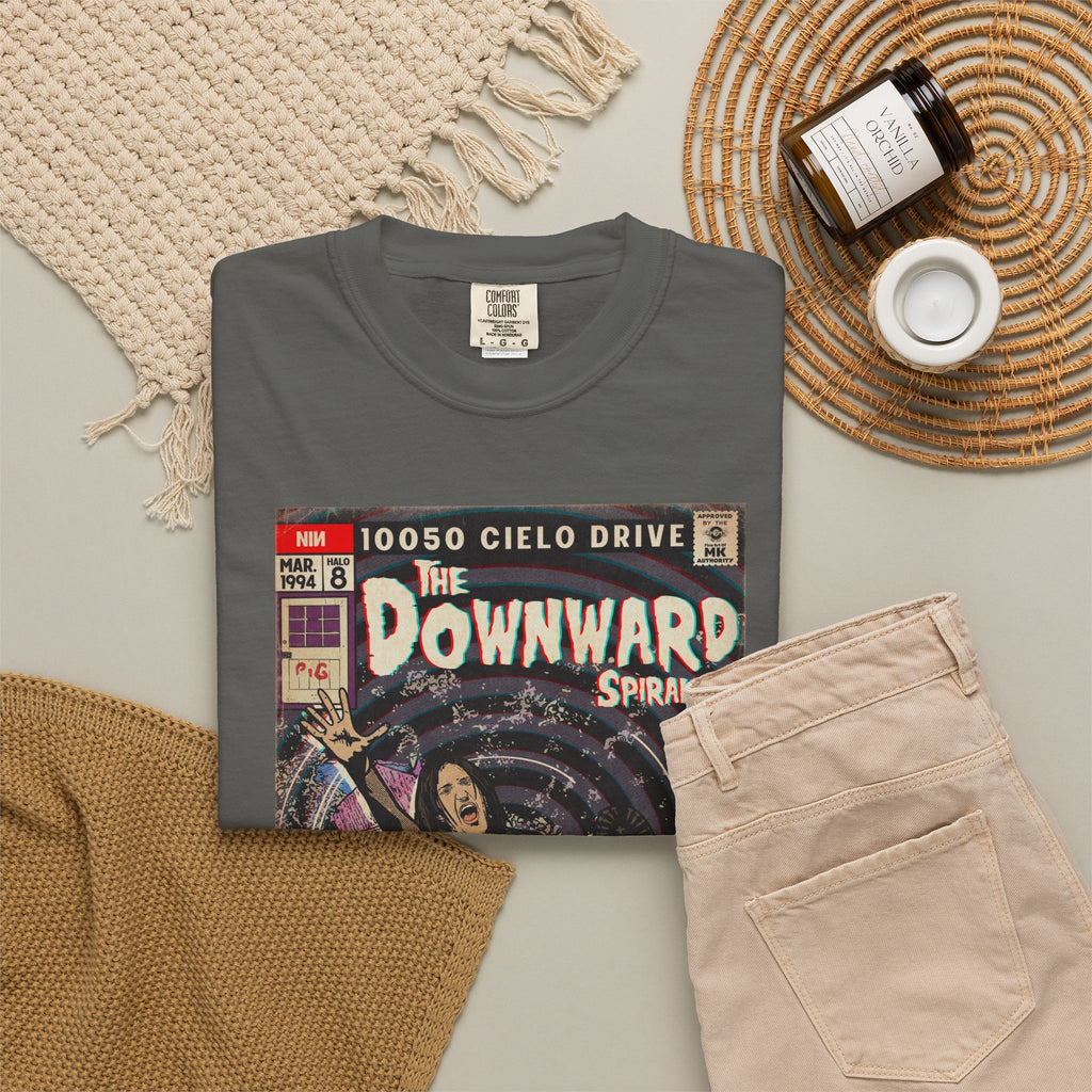 The Downward Spiral – Unisex Comfort Colors T-Shirt