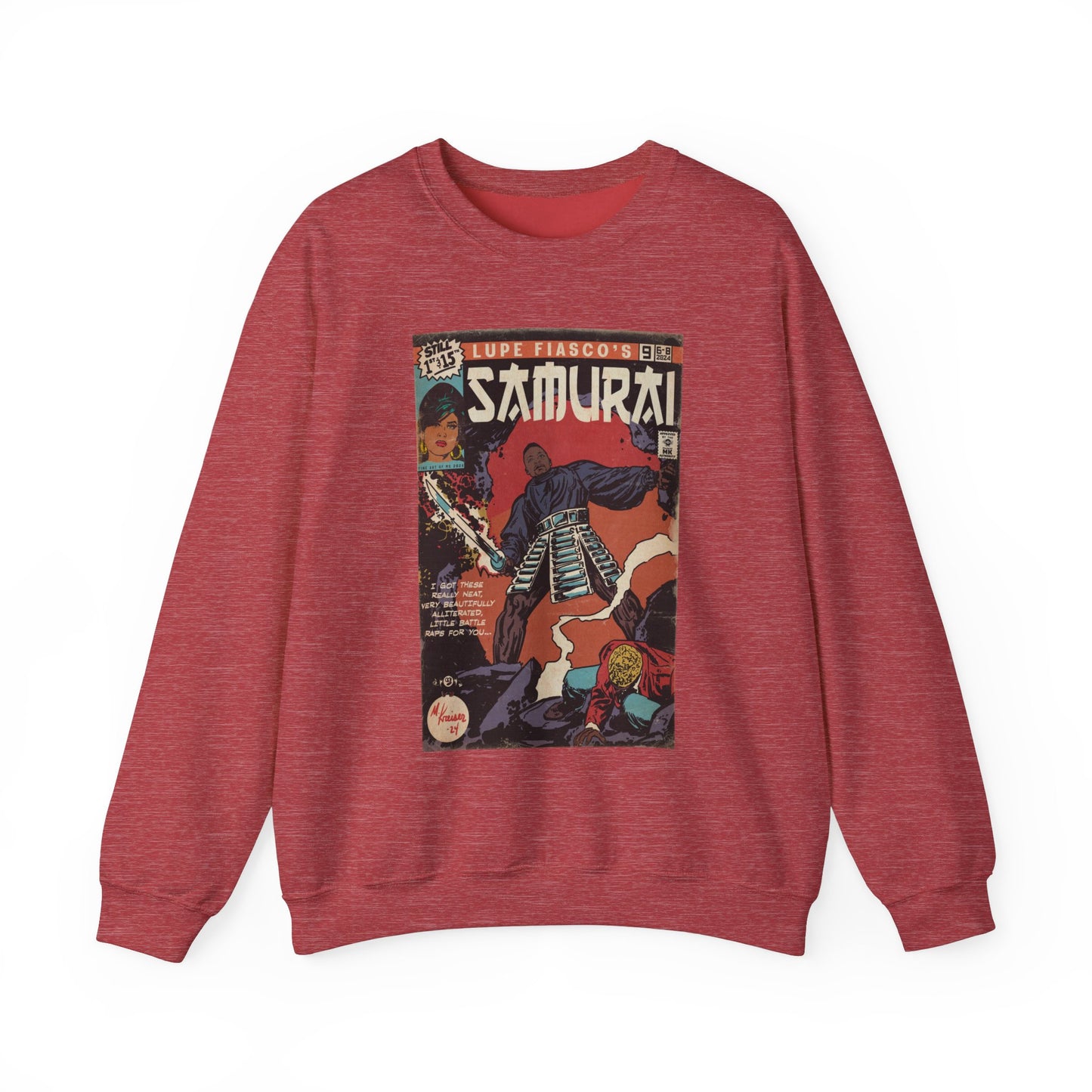 Samurai Unisex Heavy Blend™ Crewneck Sweatshirt