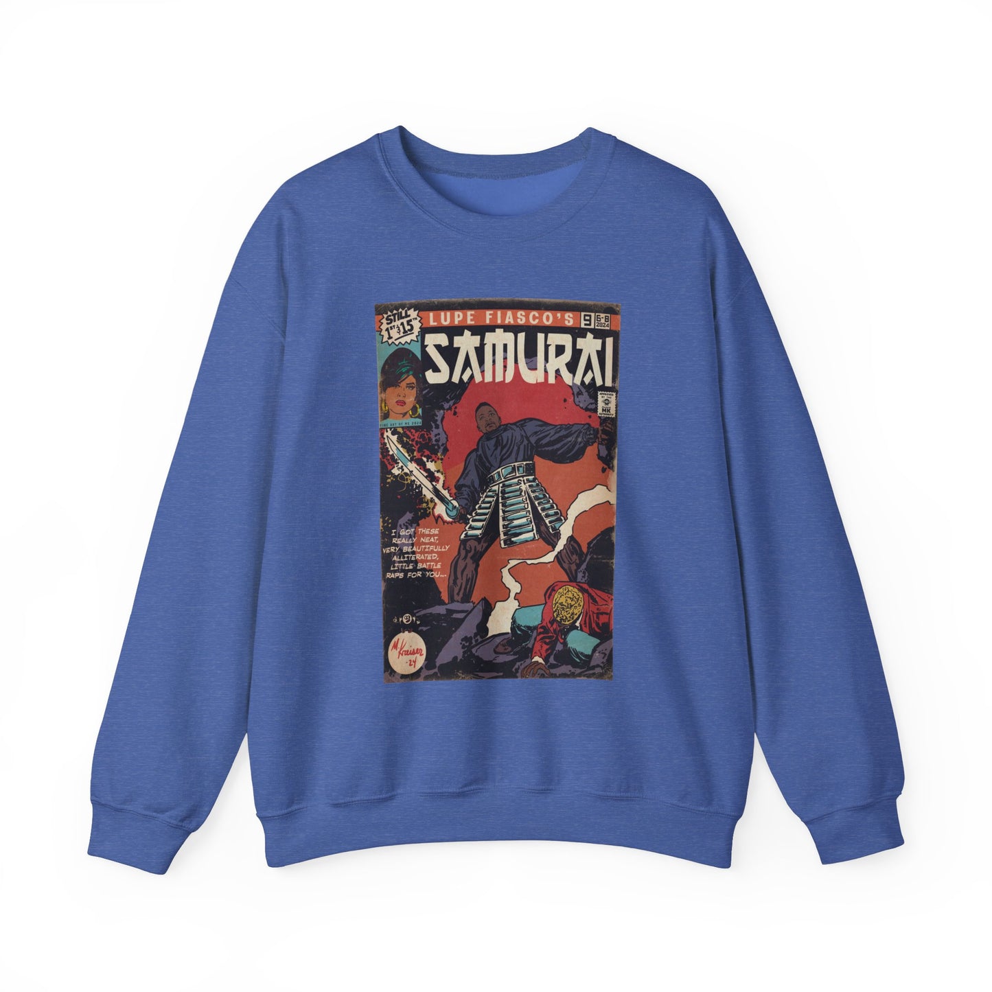 Samurai Unisex Heavy Blend™ Crewneck Sweatshirt