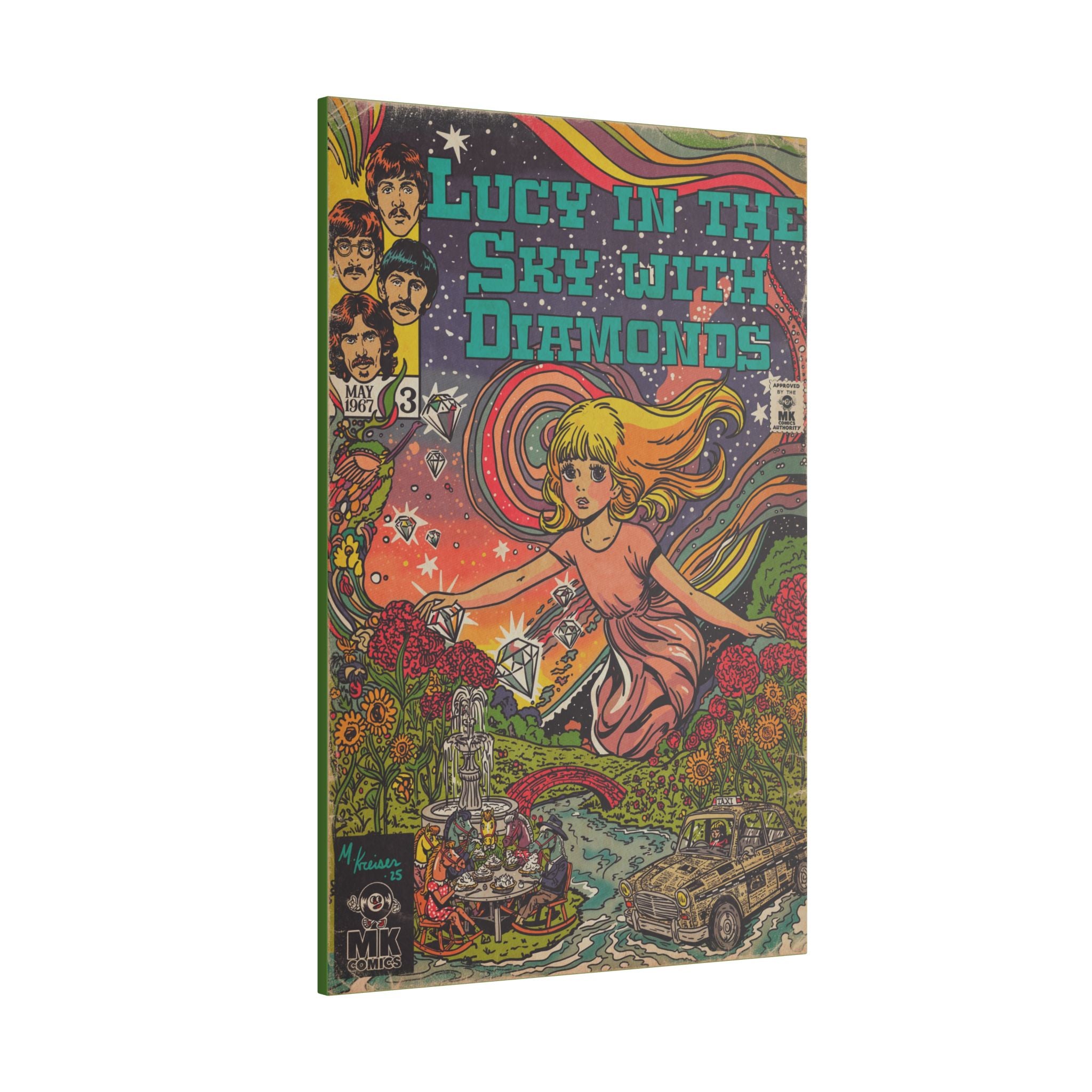 Lucy in the Sky with Diamonds - Matte Canvas, Stretched, 0.75" (Multi-Size)