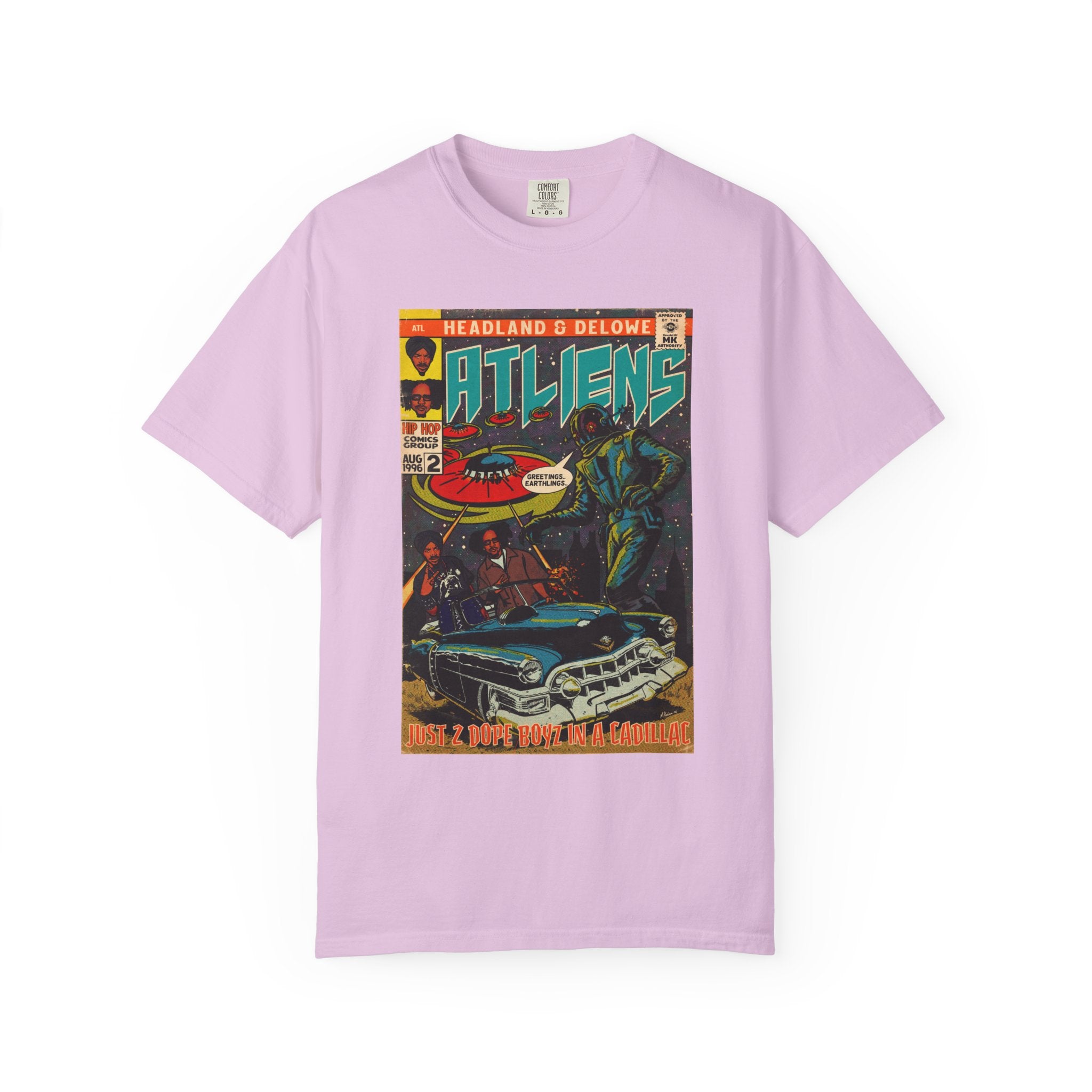ATLiens - 2 Dope Boyz in a Cadillac - Unisex Comfort Colors T-shirt