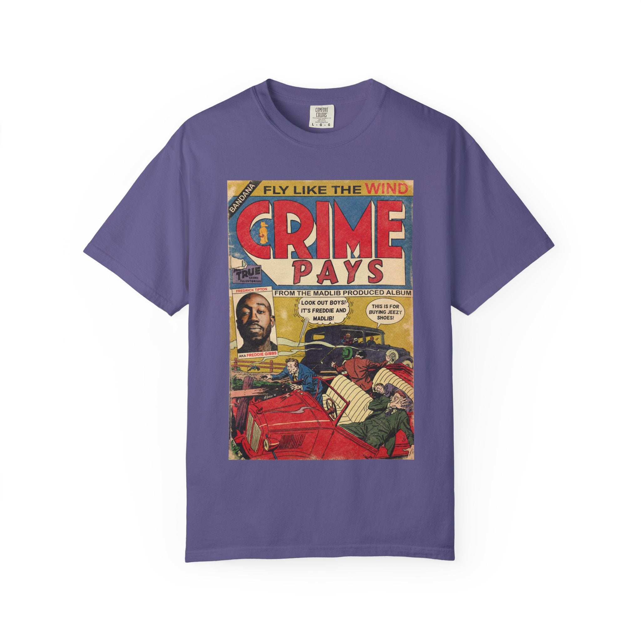 Crime Pays - Unisex Comfort Colors T-shirt