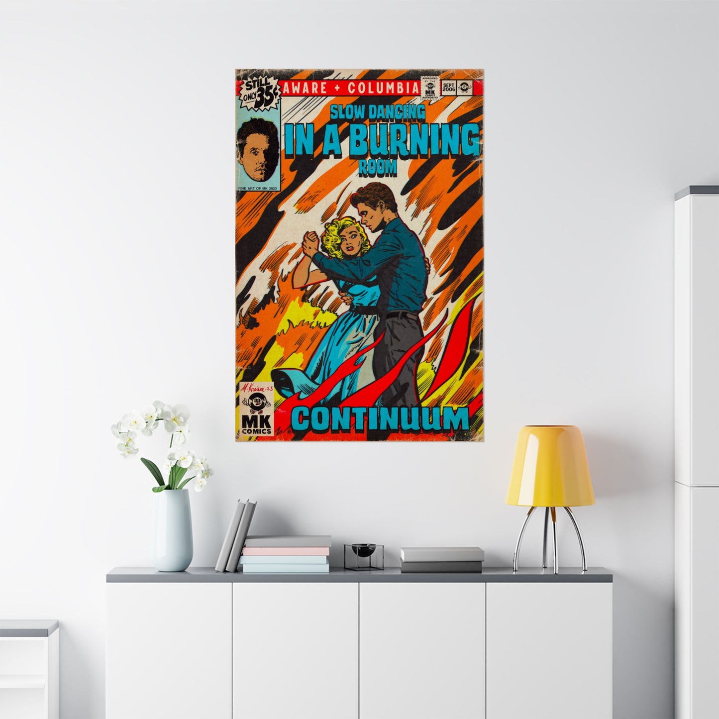 Slow Dancing in a Burning Room - Vertical Matte Poster