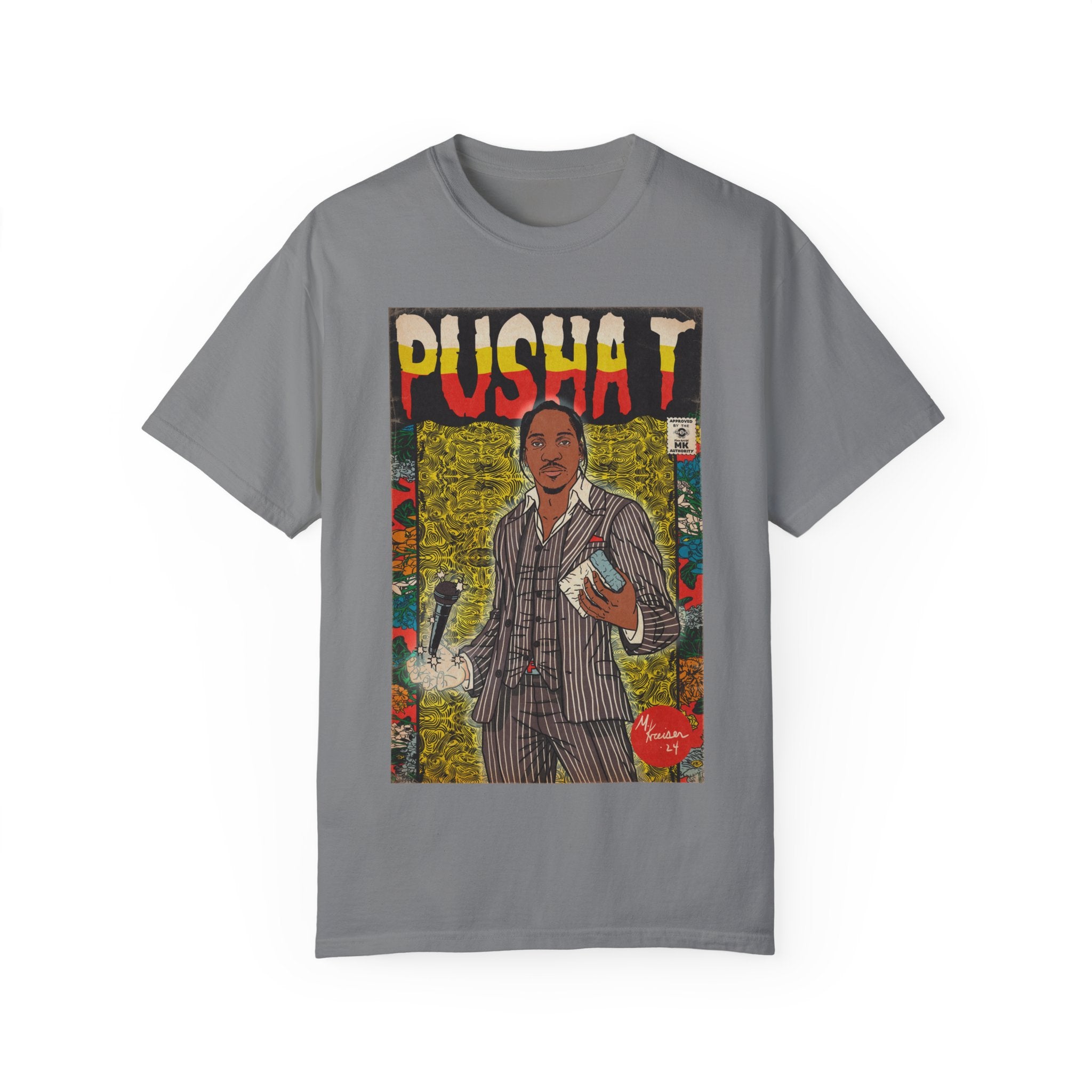 Push - Comic Book Art - Unisex Comfort Colors T-shirt