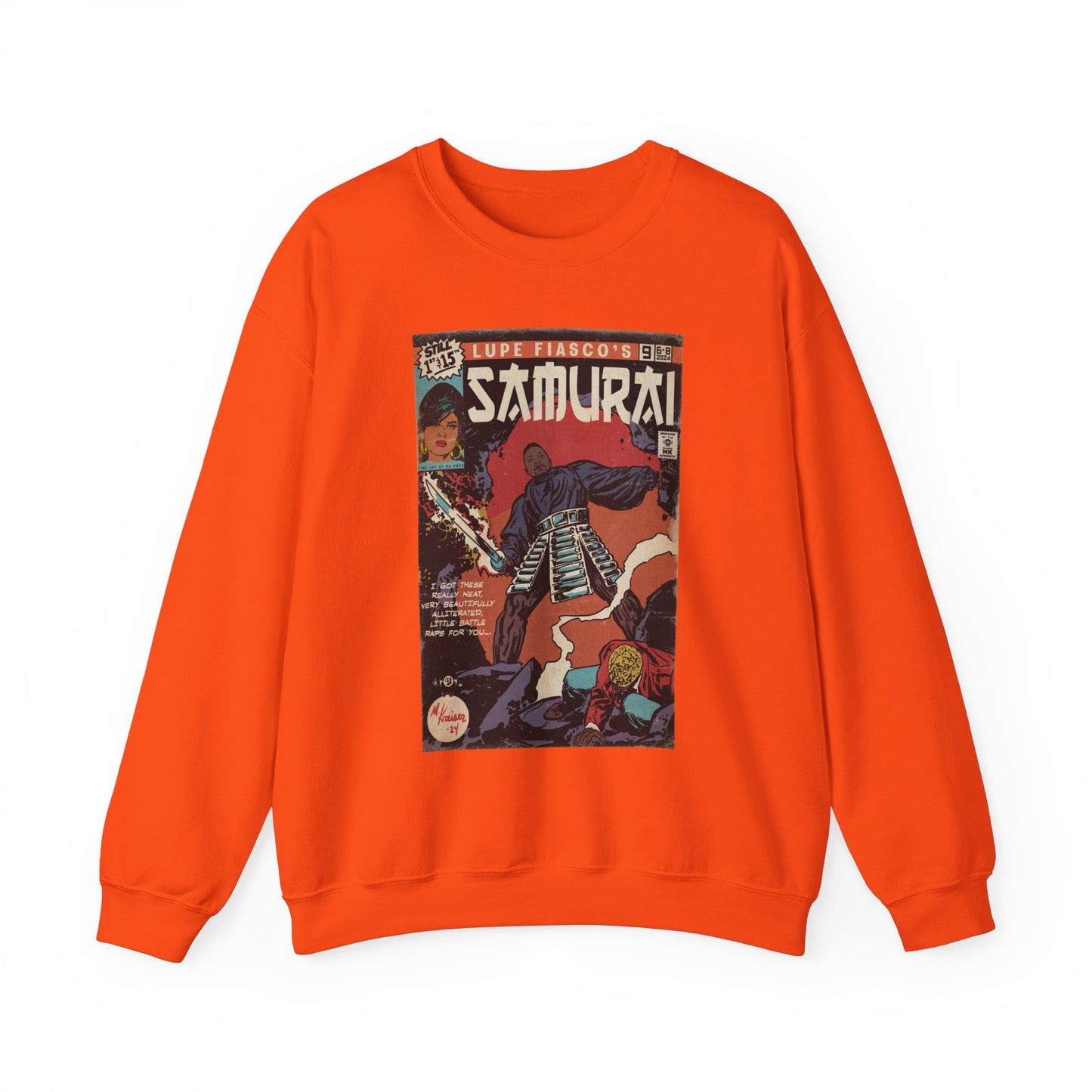 Samurai Unisex Heavy Blend™ Crewneck Sweatshirt
