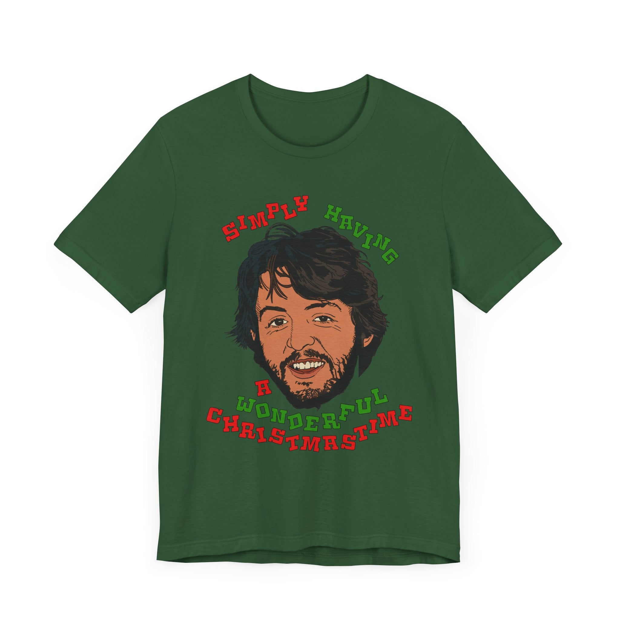 Paul - Wonderful Christmastime - Unisex Jersey Short Sleeve Tee