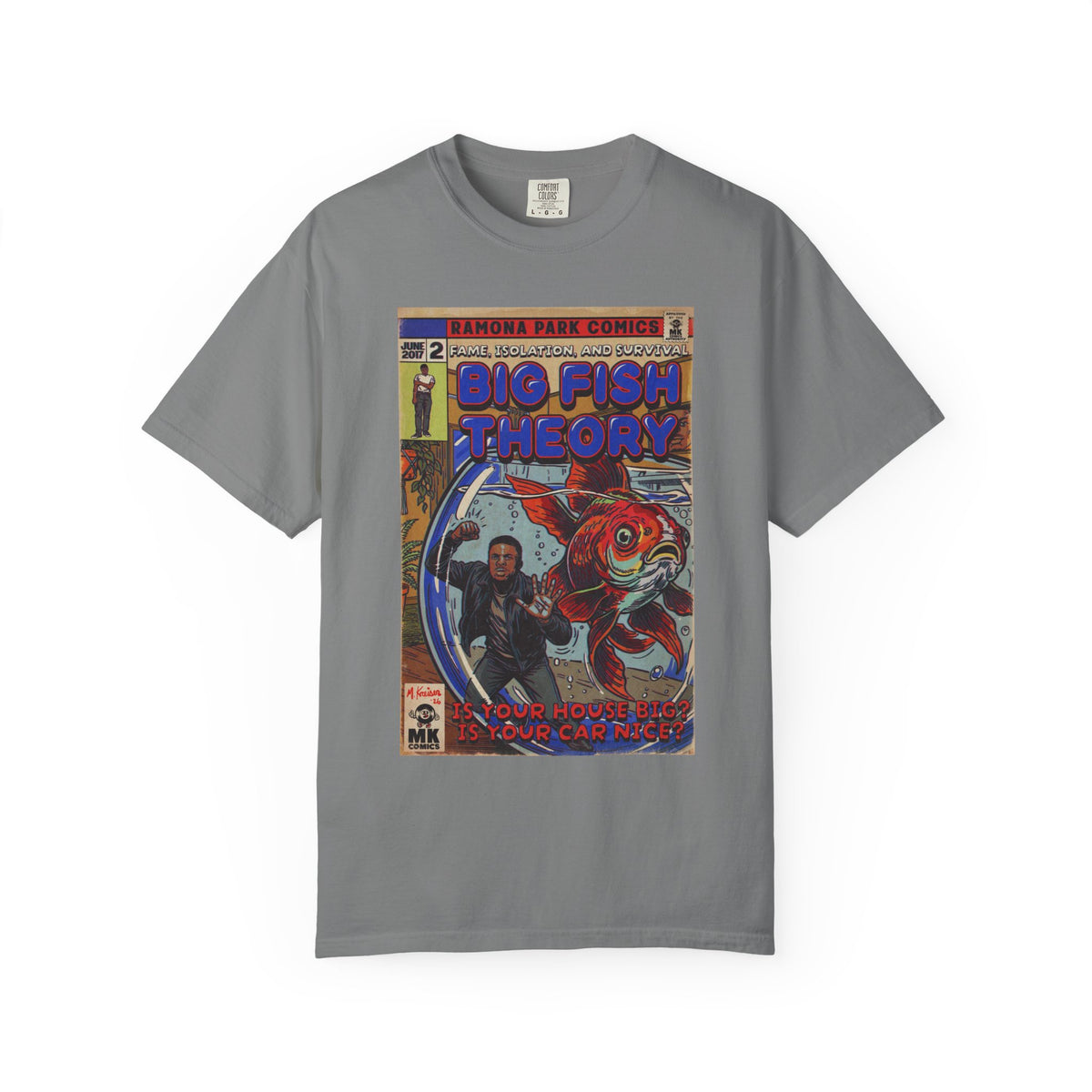 Big Fish Theory - Unisex Garment-Dyed T-shirt