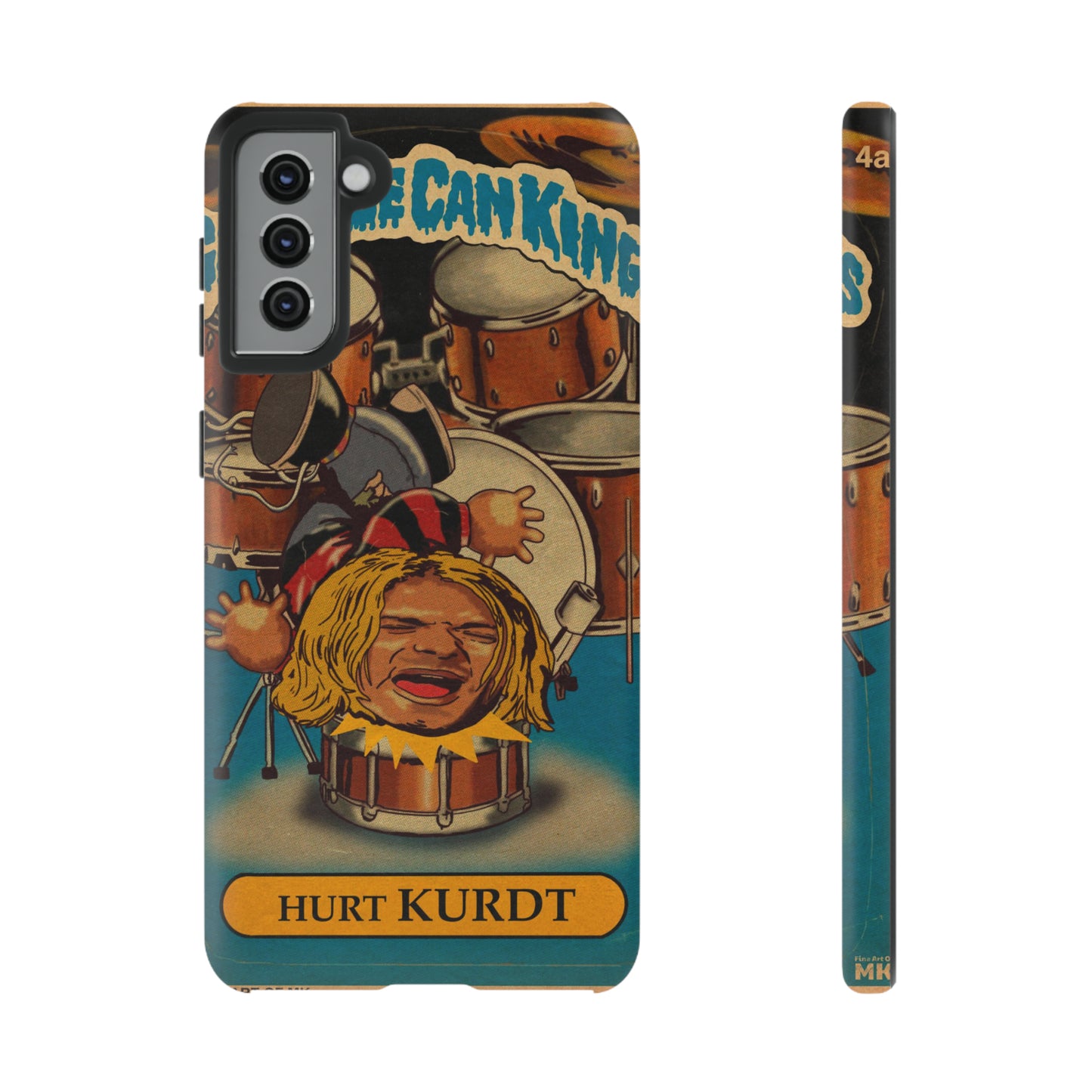 Hurt KURDT - Garbage Can Kings - Nirvana - Tough Phone Cases