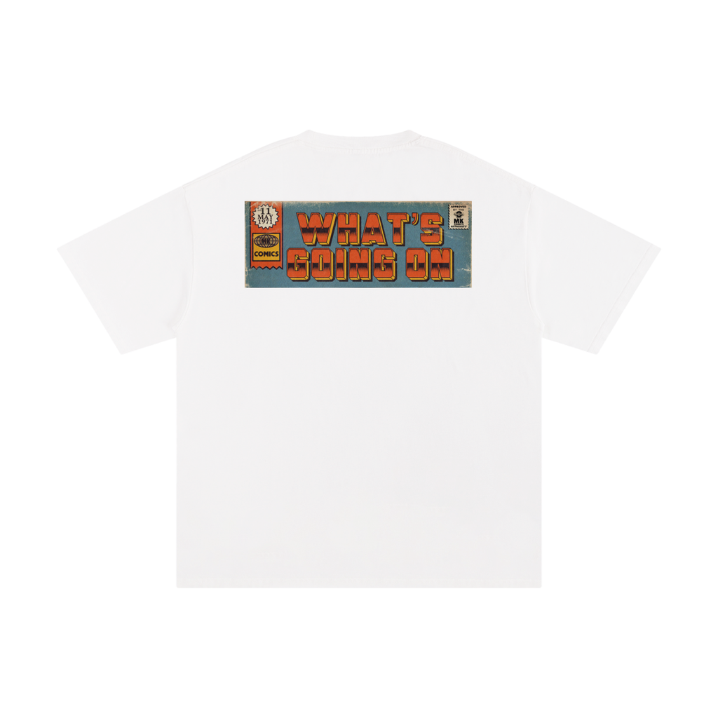 What's Going On - Unisex Pure Cotton T-Shirt