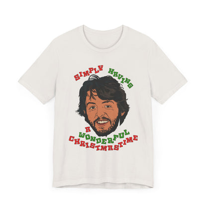 Paul McCartney - Wonderful Christmastime - Unisex Jersey Short Sleeve Tee