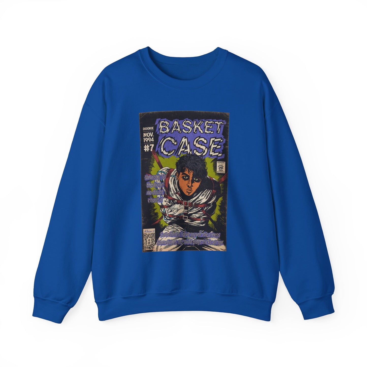 Green Day - Basket Case - Unisex Heavy Blend™ Crewneck Sweatshirt