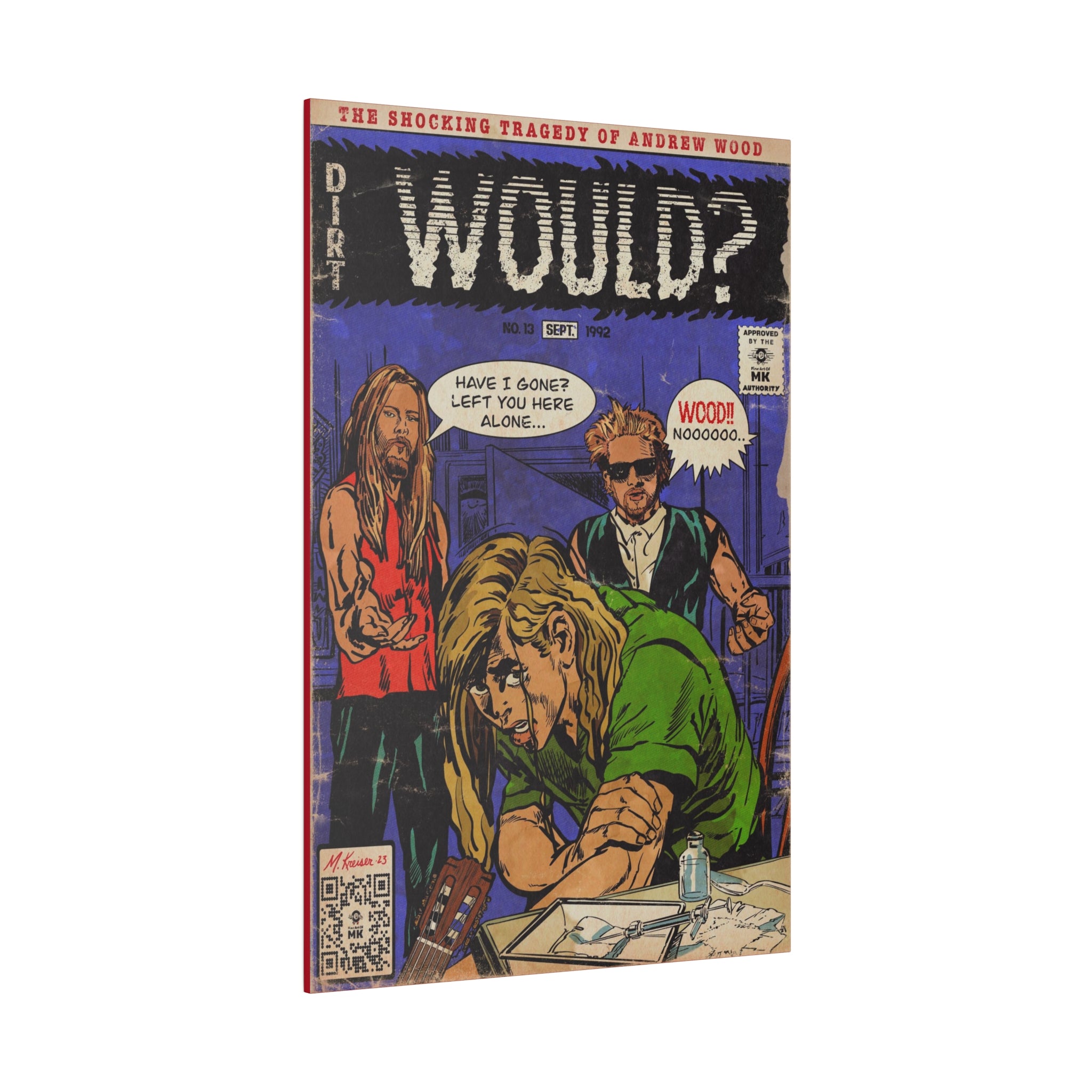 Would? - Matte Canvas, Stretched, 0.75"