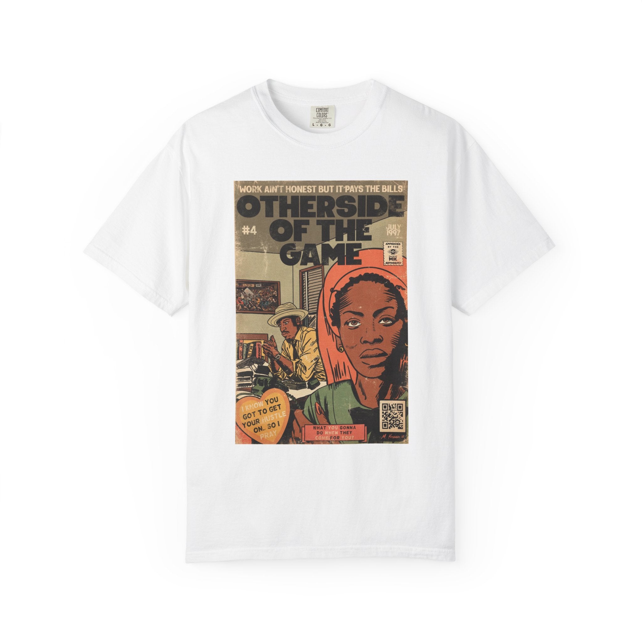 Otherside of the Game - Unisex Garment-Dyed T-shirt