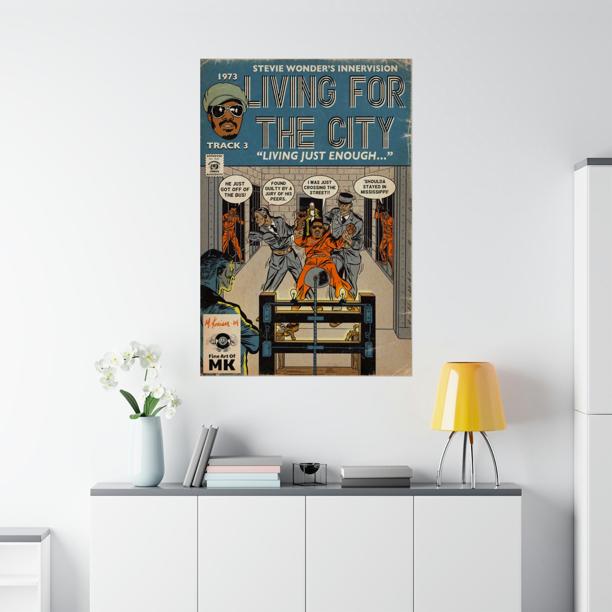 Living For The City - Matte Vertical Posters