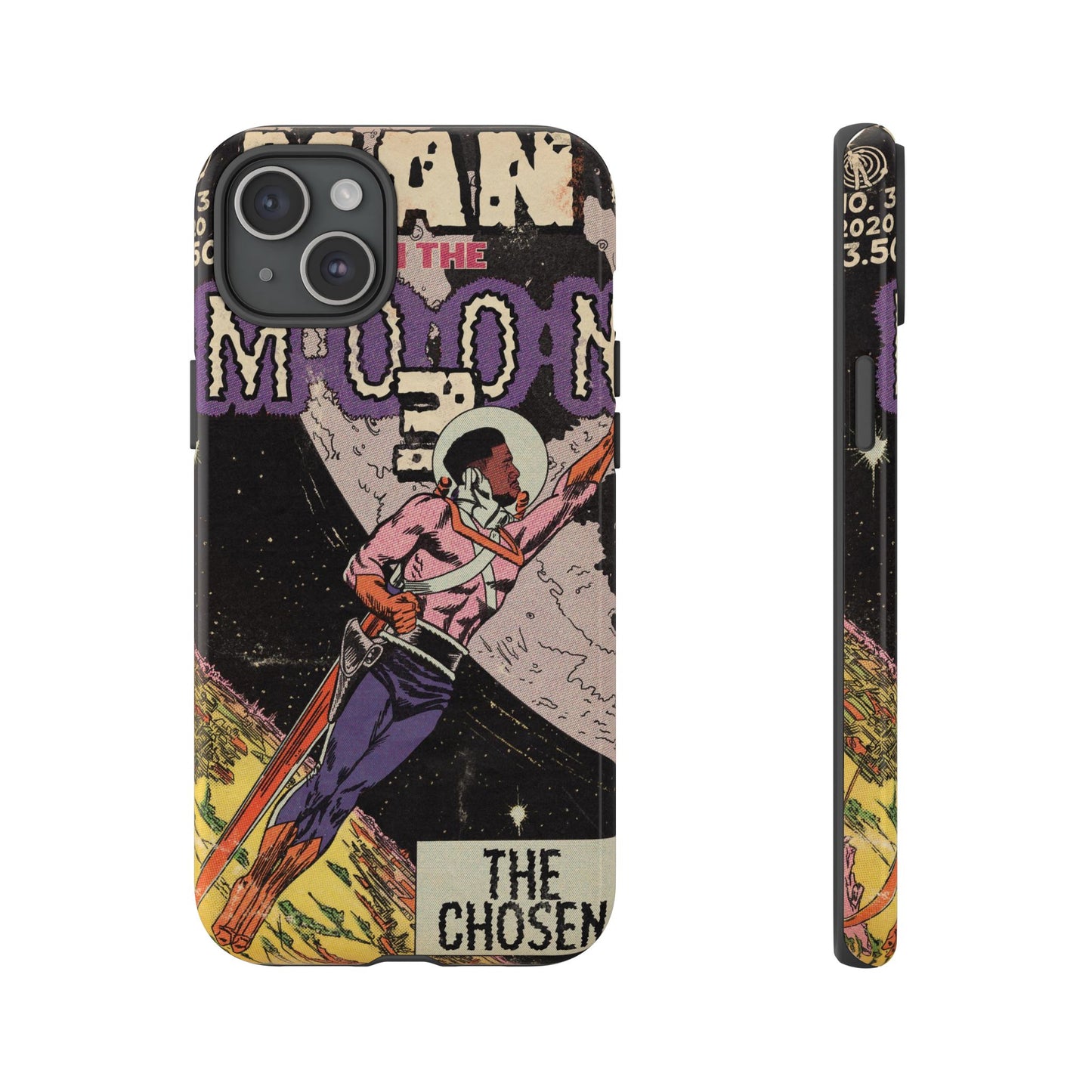 Man on the Moon 3 - Tough Phone Cases