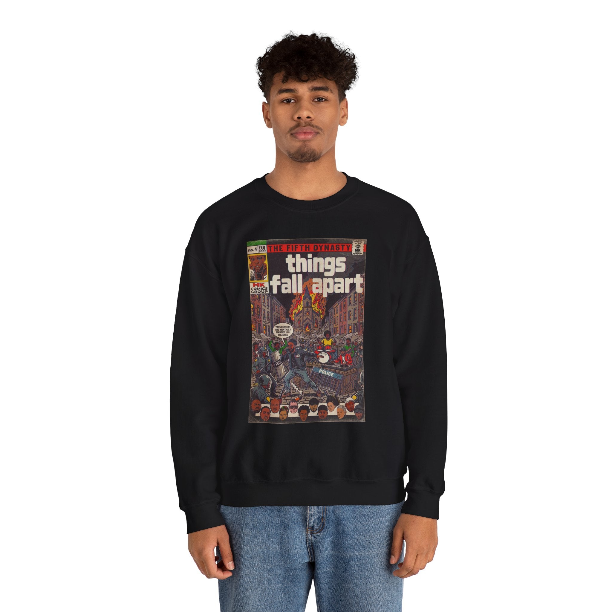 Things Fall Apart - Unisex Heavy Blend™ Crewneck Sweatshirt