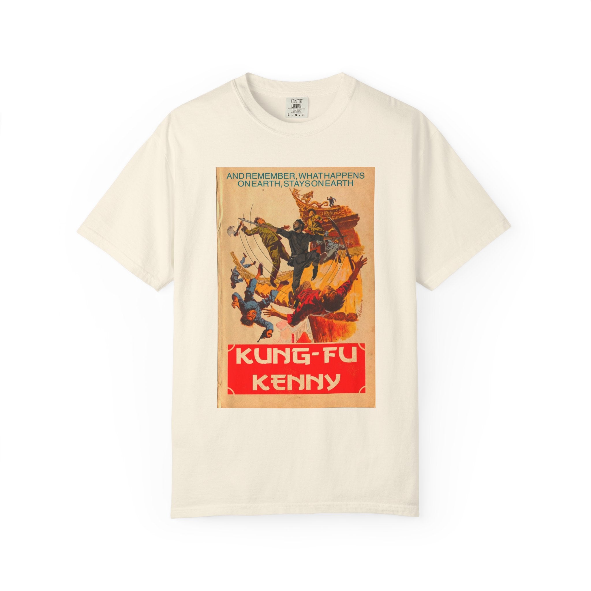 Kung Fu Kenny - Unisex Comfort Colors T-shirt