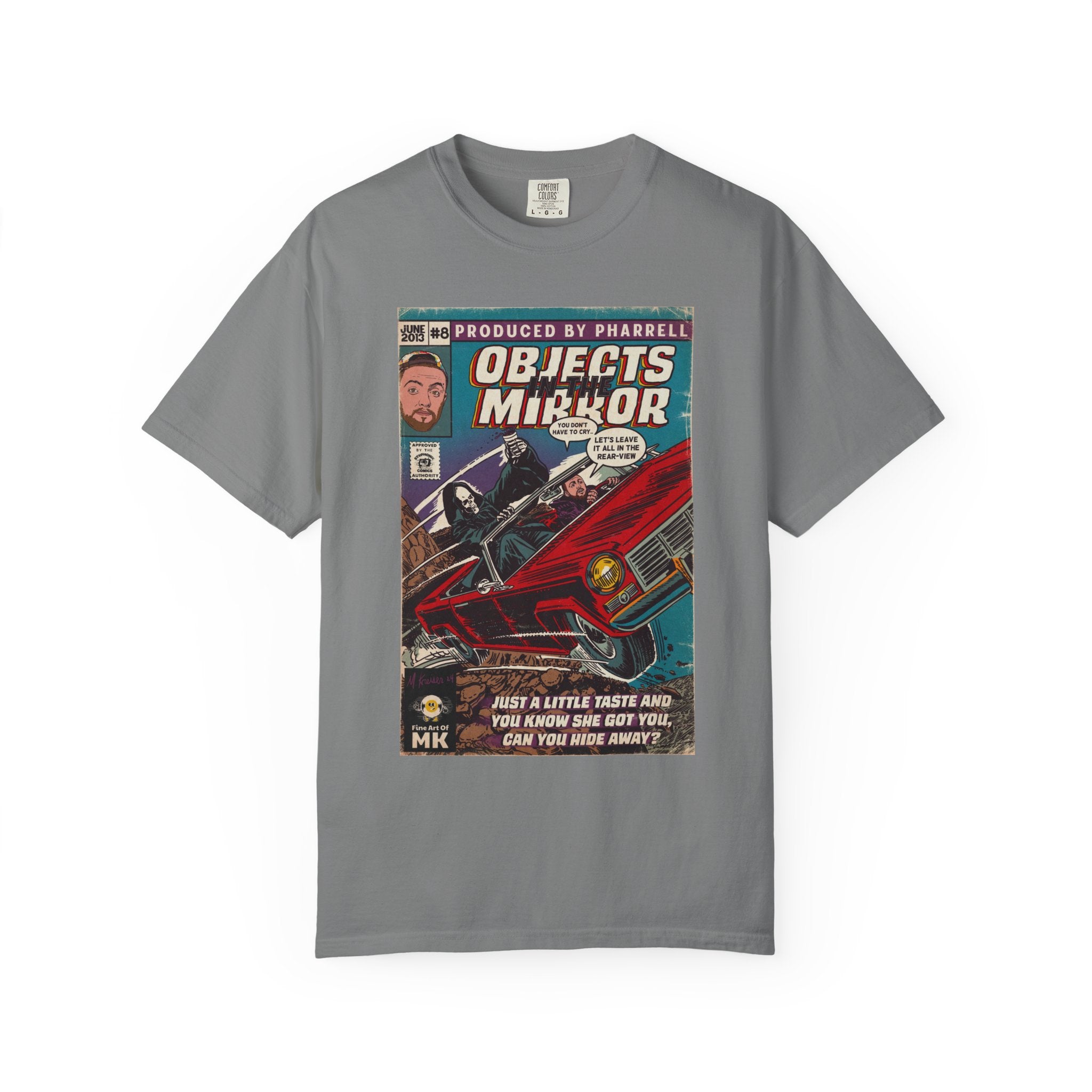 Objects in the Mirror - Unisex Comfort Colors T-shirt