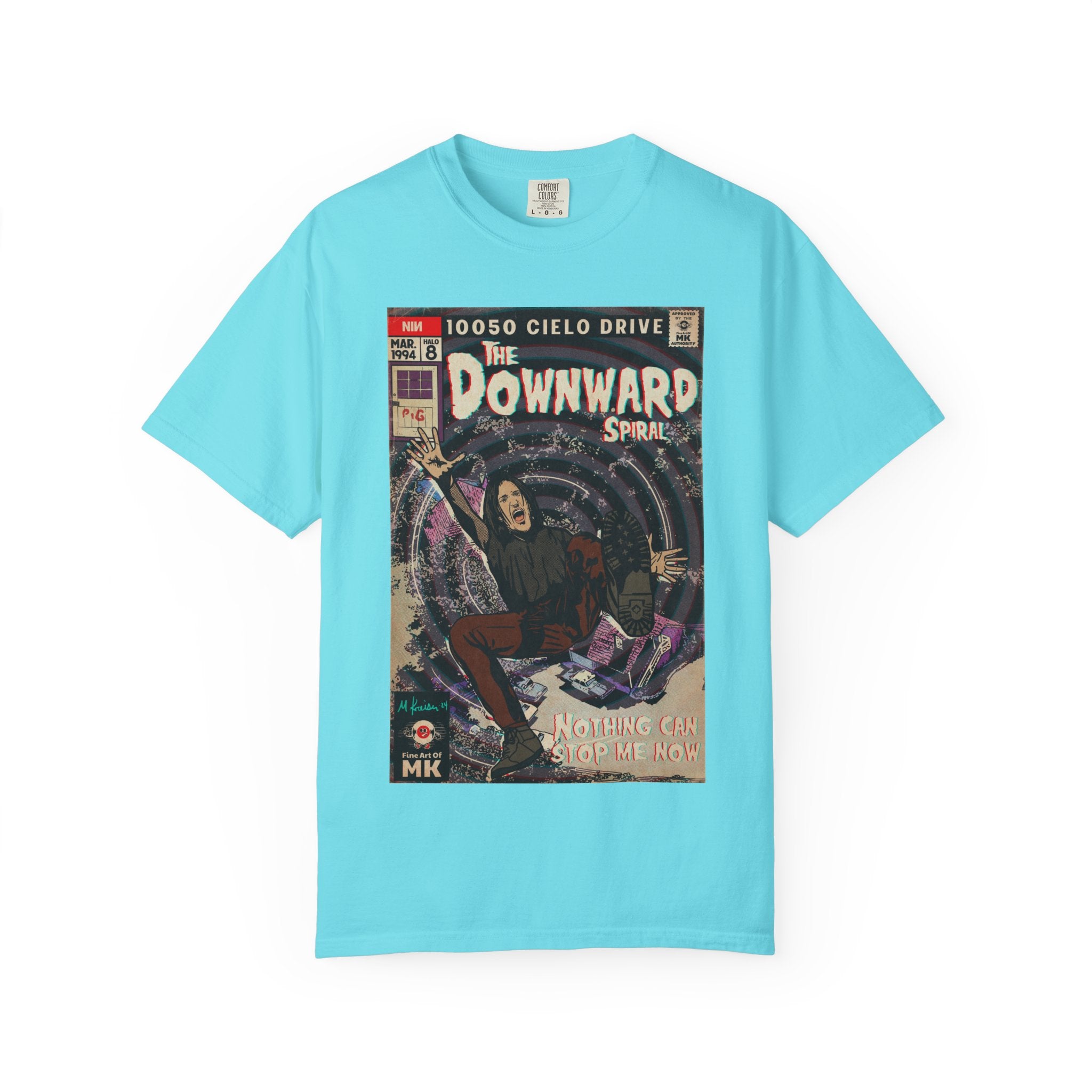 The Downward Spiral - Unisex Comfort Colors T-shirt