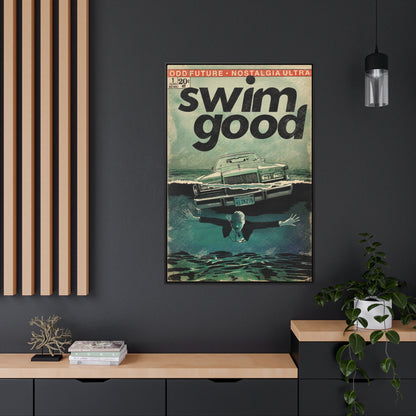 Frank Ocean - Swim Good - Gallery Canvas Wraps, Vertical Frame