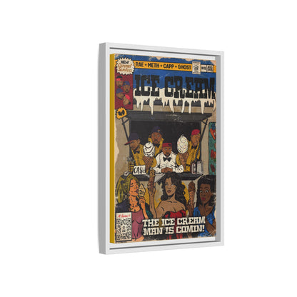 Raekwon- Ice Cream - Gallery Canvas Wraps, Vertical Frame