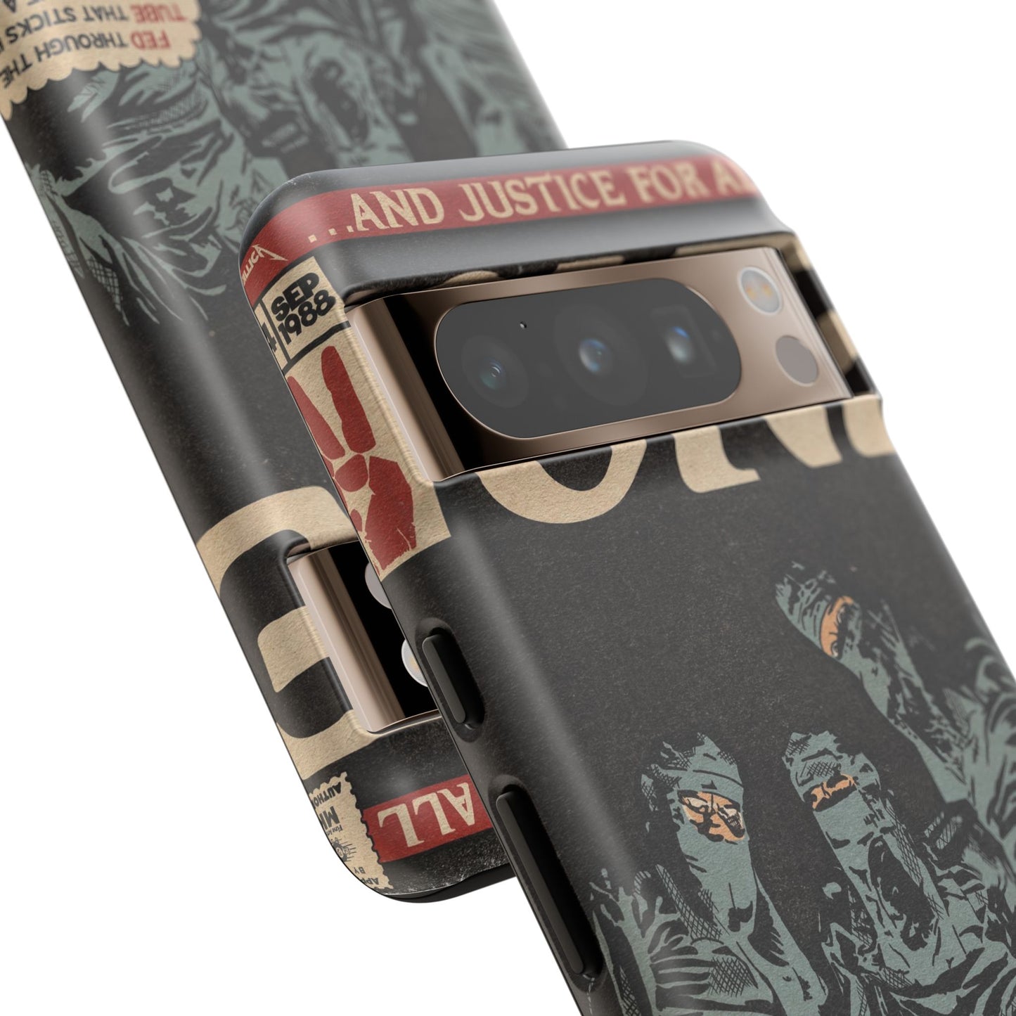 Metallica- One - Johnny Got His Gun Comic Book Art - Tough Phone Cases
