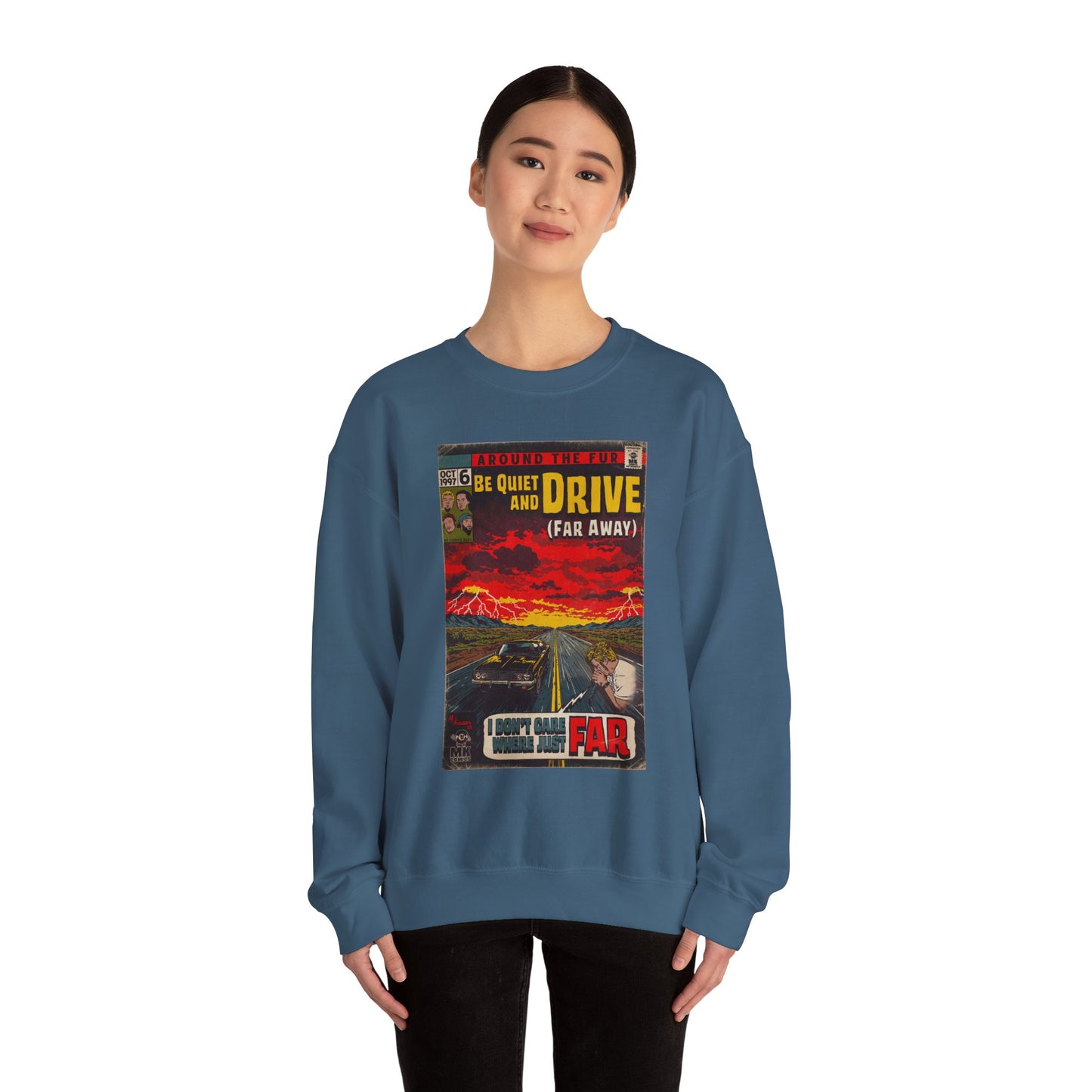 Be Quiet and Drive - Unisex Heavy Blend™ Crewneck Sweatshirt