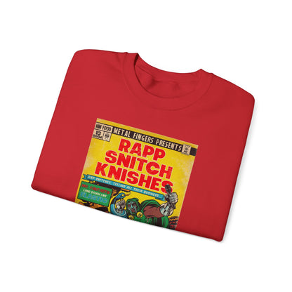 MF DOOM -Rapp Snitch Knishes - Unisex Heavy Blend™ Crewneck Sweatshirt