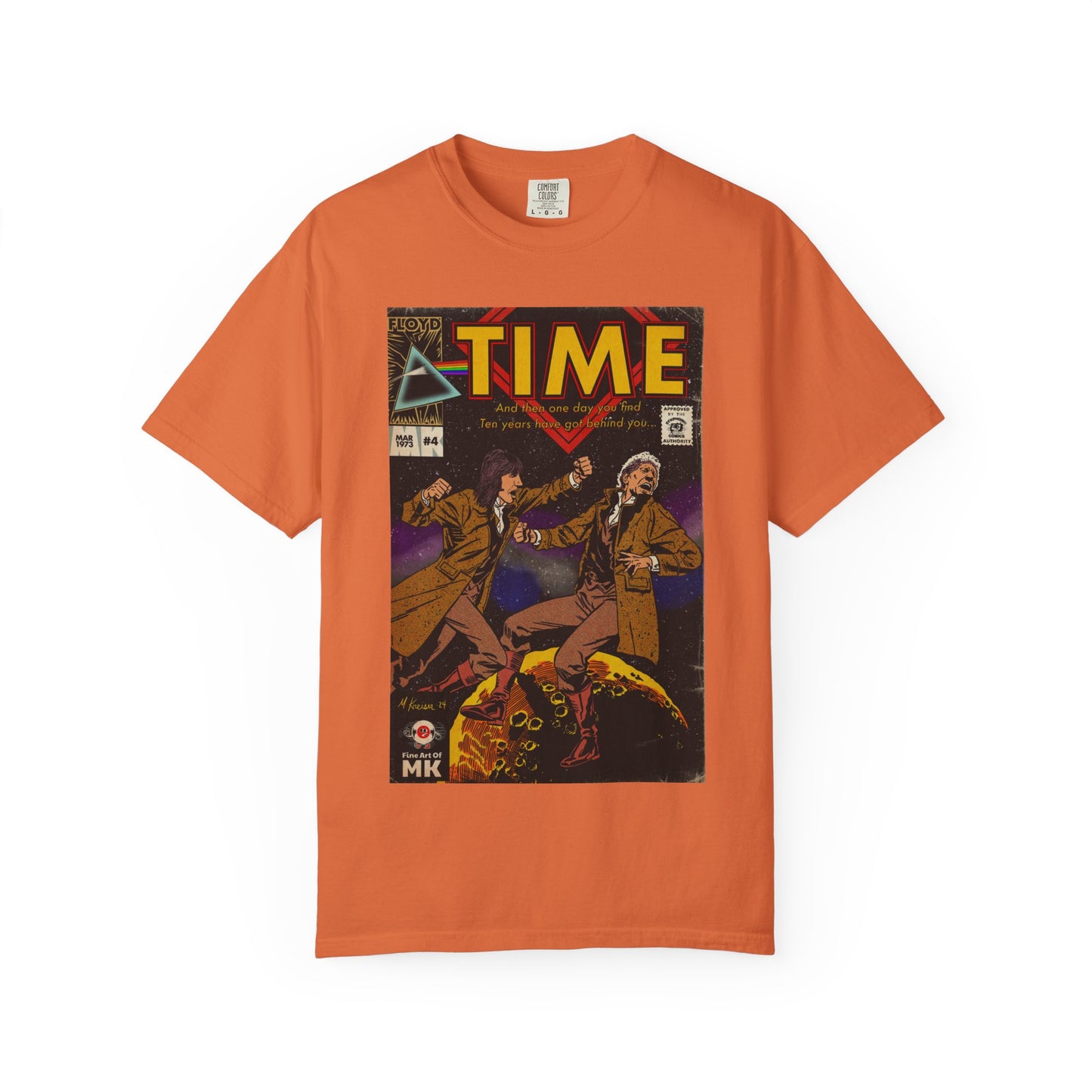 Pink Floyd- Time - Unisex Comfort Colors T-shirt