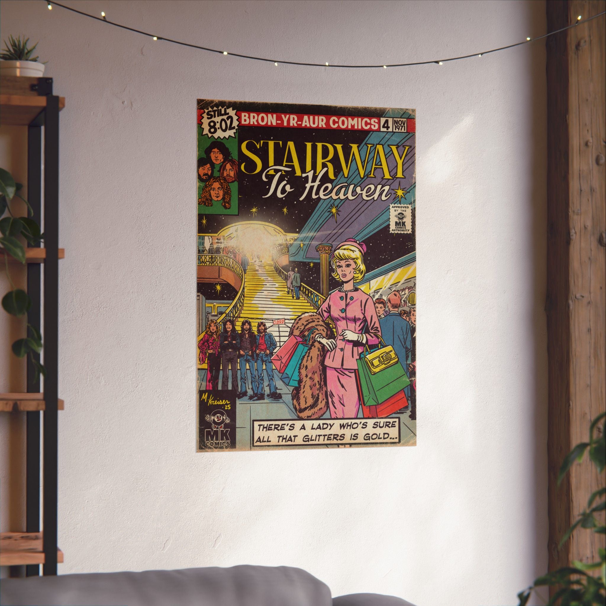 Stairway - Matte Vertical Posters