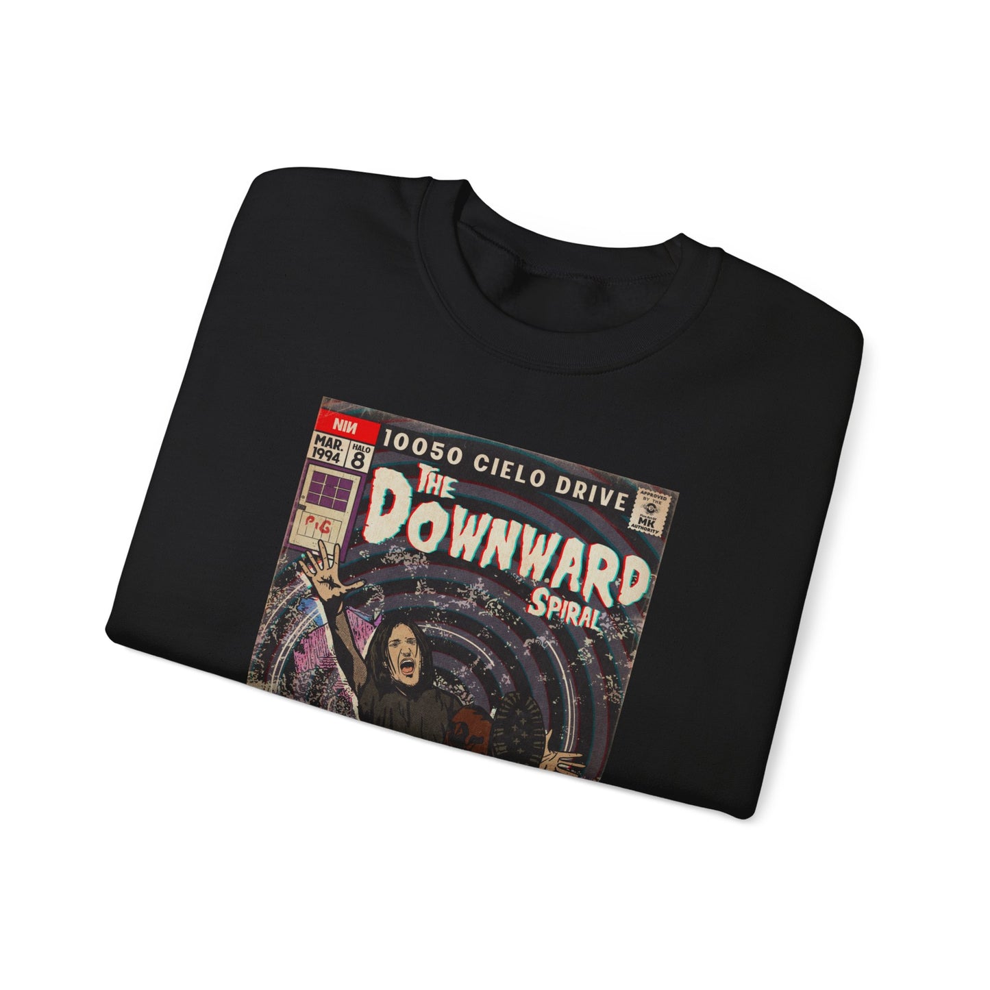 NIN - The Downward Spiral - Unisex Heavy Blend™ Crewneck Sweatshirt